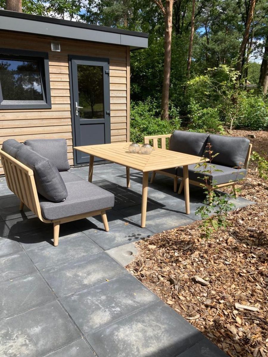 Boschalet voor 6 personen, Kleine Belties Hardenberg